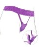 Fantasy For Her - Butterfly Harness G-Spot With Vibrator, Rechargeable & Remote Control Violet