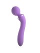 Varinha Vibratória Fantasy For Her Duo Wand Massage-Her Lilás