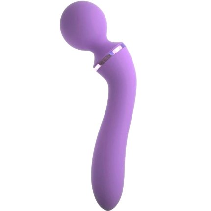 Varinha Vibratória Fantasy For Her Duo Wand Massage-Her Lilás