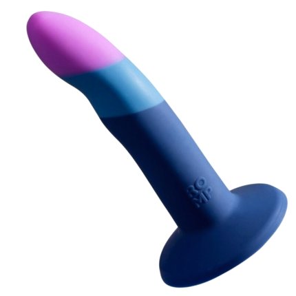 Romp - Piccolo Silicone Dildo With Tricolor Suction Cup 14 Cm