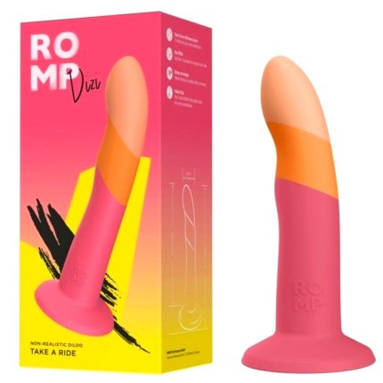 Dildo Romp Dizi com Ventosa 18 cm