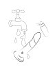Romp - Dizi Silicone Dildo With Suction Cup Tricolor 18 Cm