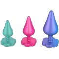 Romp - Luster Anal Training Kit S/M/L With Flower-Shaped Base