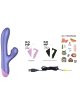 Romp - Pulse Rabbit Dual G-Spot Vibrator Electric Blue