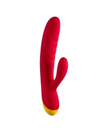 Romp - Jazz Rechargeable Rabbit Vibrator Red