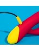 Romp - Jazz Vibrador Rabbit Recargable Rojo