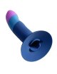 Romp - Piccolo Harness + Silicone Dildo With Tricolor Suction Cup 14 Cm