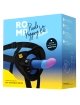 Romp - Piccolo Harness + Silicone Dildo With Tricolor Suction Cup 14 Cm
