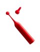 Romp - Pop High Frequency Clitoral Stimulator Red