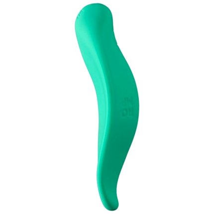 Romp - Wave Vibrator Clitoral Stimulator Ergonomic Shape Aqua Green