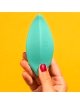 Romp - Wave Vibrator Clitoral Stimulator Ergonomic Shape Aqua Green