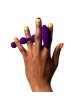 Romp - Amp Purple Bolas Anales Flexibles De Silicona 12,5 Cm Morado