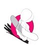 Romp - Pink Peach Clitoral Suction