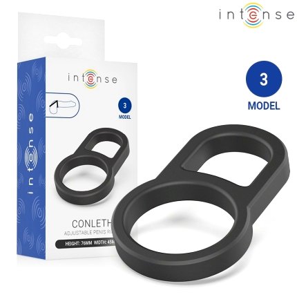 Intense - Conleth Adjustable Double Penis Ring Model 3