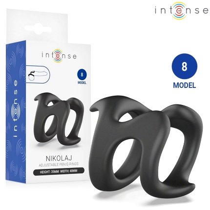 Intense - Nikolaj Anillo Ajustable Modelo 8