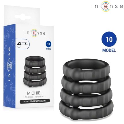 Intense - Michiel Set Of 4 Penis Rings Model 10