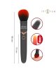 Intense - Emilia Heated Vibrating Brush 16 Cm