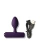 Plug Anal Rocks-Off Peônia Recarregável Preto