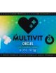 8x Gomas Estimulantes Wug Multivit Multivitamínico Sabor Tropical