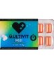 8x Gomas Estimulantes Wug Multivit Multivitamínico Sabor Tropical