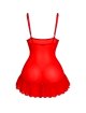 Livco Corsetti Fashion - Nuit Set Camiseta + Panty Rojo 2028 L/Xl