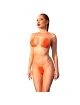 Bikini Chilirose Strass Laranja
