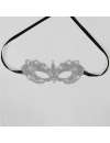 Mask-Glamorous Silver Lace 187006