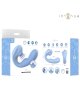 Intense - Gina Multifunction Clitoral Stimulator Blue