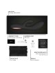 Lelo - Ina Thrust Vibrador Rabbit Con Empuje Negro