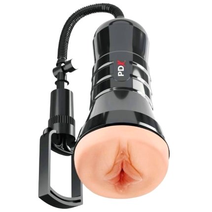Pdx Extreme - Wet Pussies Super Sucker Xxl Light Vagina Stroker With Suction 27.3 Cm