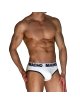 Macho - Mch006 Classic Slip White + Black S
