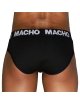 Cueca Macho Slip Clássico Max Preto