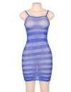 Mini Dress Roberta Blue Size Large 197059