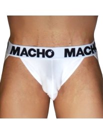 Macho - Mx29Bl Jock White + White S