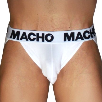 Macho - Mx29Bl Jock White + White S