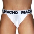 Macho - Mx29Bl Jock White + White S
