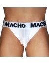 Macho - Mx29Bl Jock White + White S
