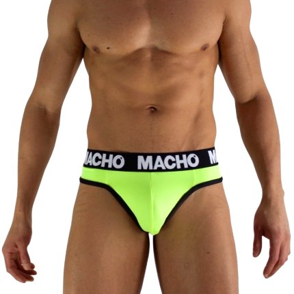 Tanga Macho Motta Amarela Fluorescente