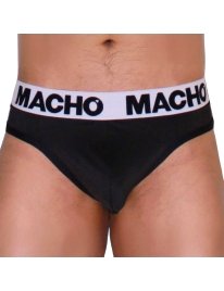 Macho - Mtg002 Black/Black Thong S