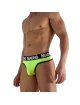 Macho - Mtg001 Fluorescent Yellow Thong Size S