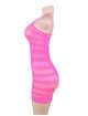 Mini Dress Roberta Pink Size Large 197061