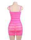 Mini Dress Roberta Pink Size Large 197061