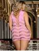 Mini Vestido de María Rosa de Gran Tamaño,197067R