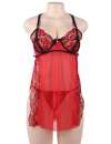Babydoll Cátia Red Size Size Large 16003497