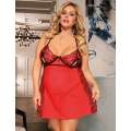 Babydoll Cátia Red Size Size Large