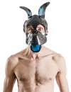 Lengua y orejas Mister B azul para máscara de perro, 634383