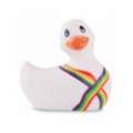 Pato de Borracha de Massagem Pride Branco