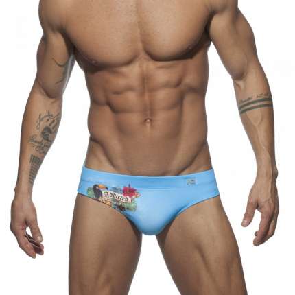 Sunga Addicted Parrot Swim Brief,5003607