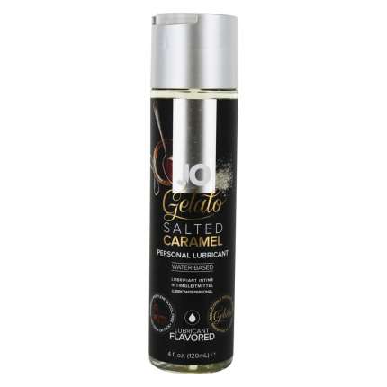 The lubricant Water Based flavored Ice cream Salted Caramel 120 ml 3173633