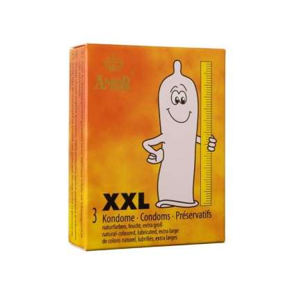3 Condoms, XXL 3203661